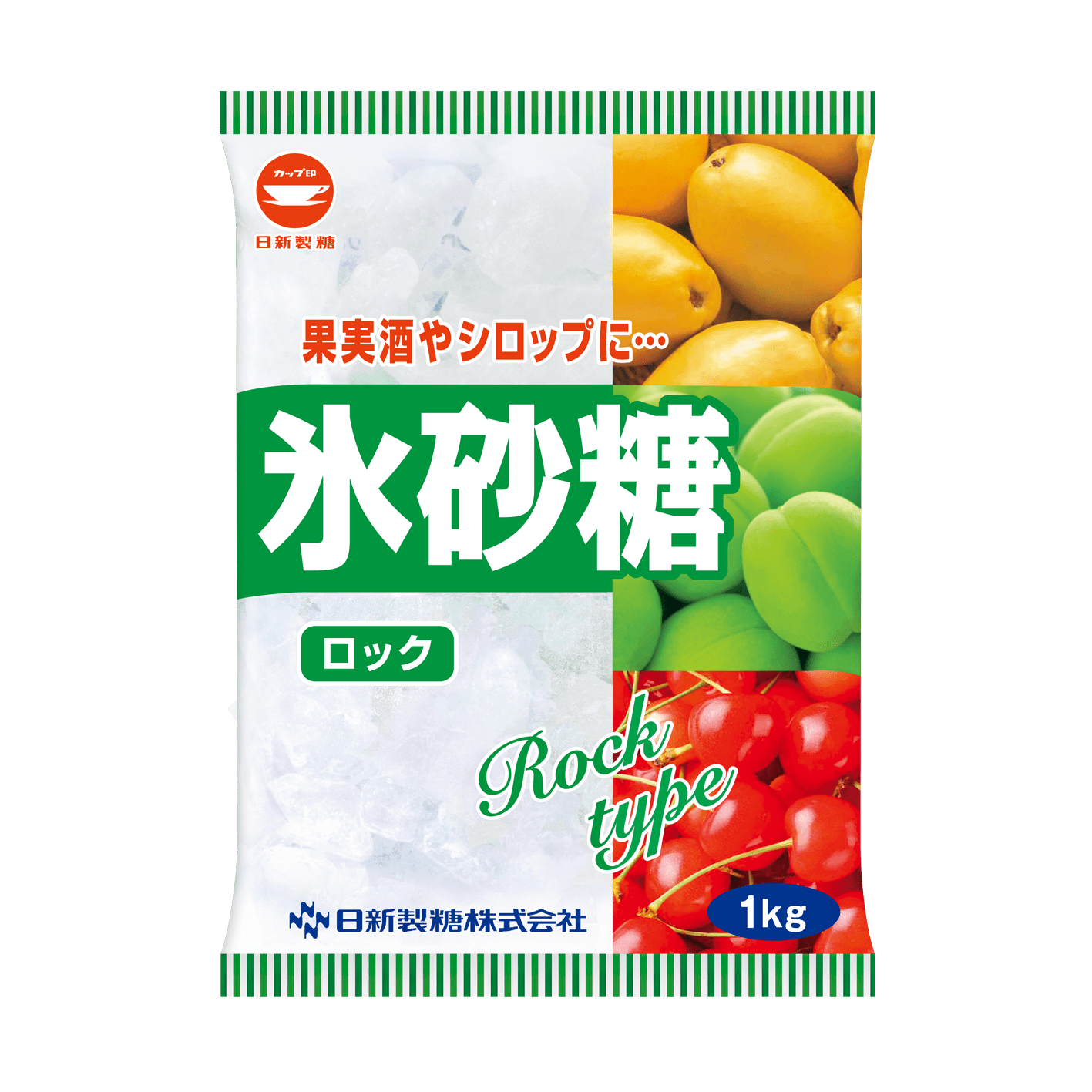 世界の 中日本氷糖 白マーク ロックA 1kg
